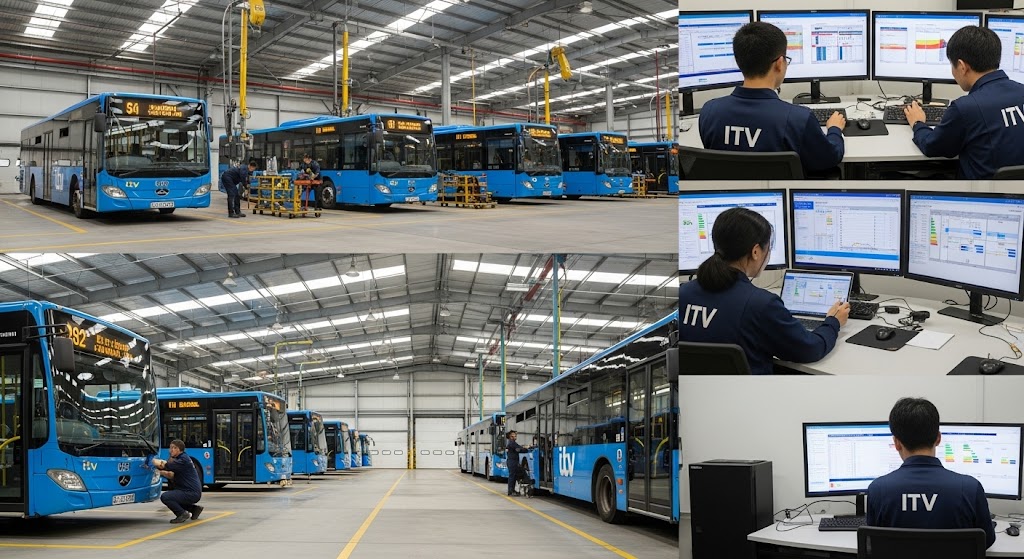 Bildbeschreibung: Übersicht von Inventarlisten und Wartungszyklen